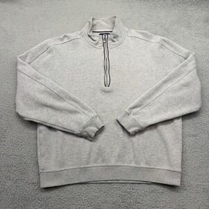 Callaway Golf X Series Mens Size XL Gray Quarter Zip Mock Neck Pullover Sweater